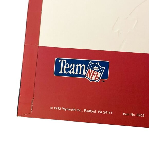 Vintage Retro NFL San Francisco 49ers Niners School Folders Portfolio 1992 - Picture 5 of 5